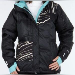 686 ACC Vagabond Snowboard Jacket Ski Coat Winter  Wear Size M Pre Loved Black‎